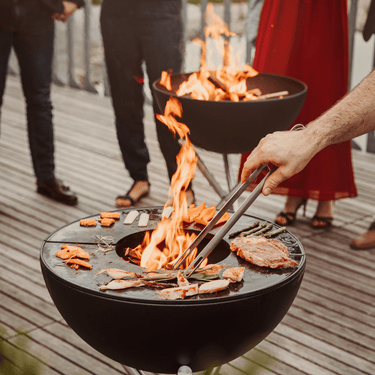 Höfats - Bowl - Feuerschale Plancha Grillset (Hoch)