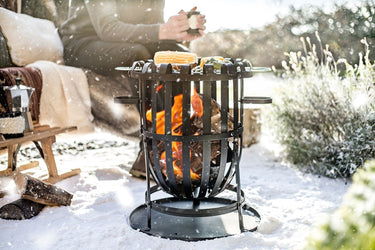 La Hacienda - Vancouver Feuerstelle (mit BBQ-Rost)