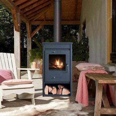 Livin' Flame - Holzofen Bergen Anthrazit
