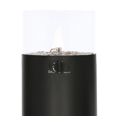 Cosi Fires - Cosiscoop Pillar L Black
