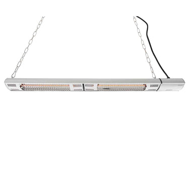 Sunred - Heizstrahler Royal Diamond Silver Wand/Hänge 3000