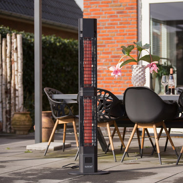 Sunred - Heizstrahler Royal Diamond Dark Valencia Lounge 3000