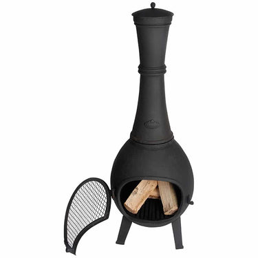 Gartenkamin mit Tür - Esschert Design