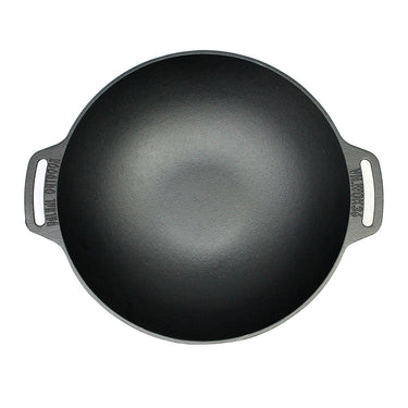Valhal Outdoor - Wokpfanne mit zwei Griffen 36 cm