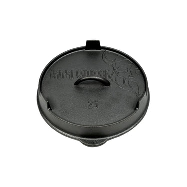 Deckel Wendbar 25 cm - Valhal Outdoor