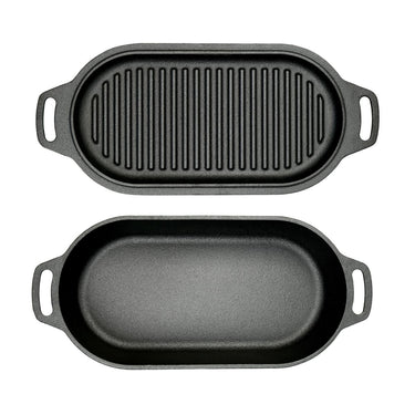 Oven-Schmortopf 2 Liter oval – Valhal Outdoor