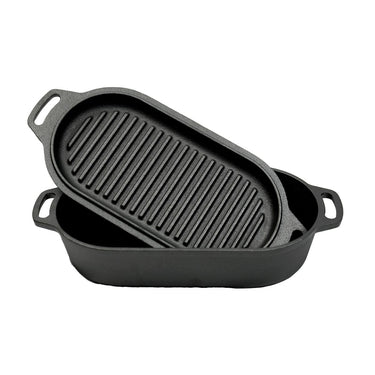 Oven-Schmortopf 2 Liter oval – Valhal Outdoor
