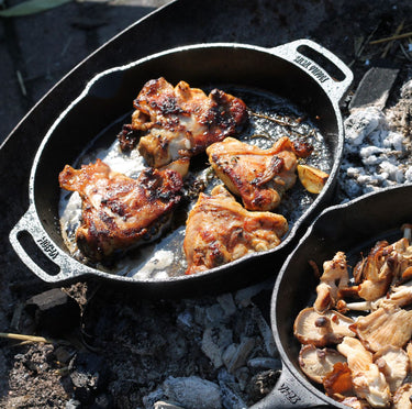 Gusseisenpfanne 30 cm - Valhal Outdoor