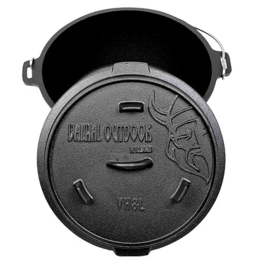 Dutch Oven 8L, mit Füßen - Valhal Outdoor