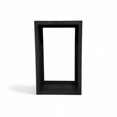 VIK – Woodbox (Holzlager) – Schwarz (matte Farbe)