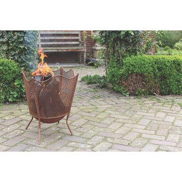 Esschert Design - Feuerkorb mit Gitter Rost