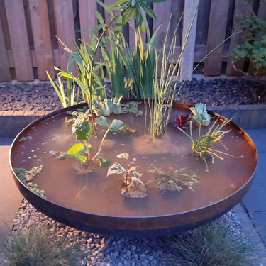 Feuerschale Cortenstahl (Ø 80 cm)