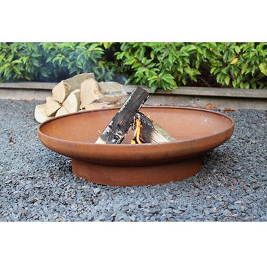 Home and Garden - Feuerschale - Rostfarben Ø 60 cm