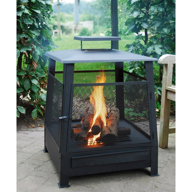 Esschert Design - Pagode Außenkamin Schwarz